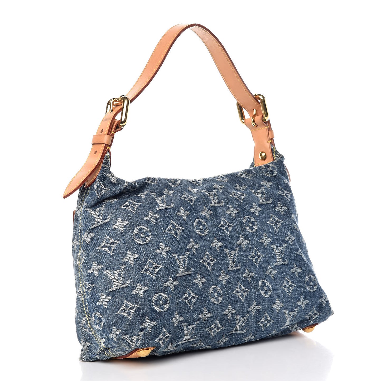 Monogram Denim Baggy PM Blue