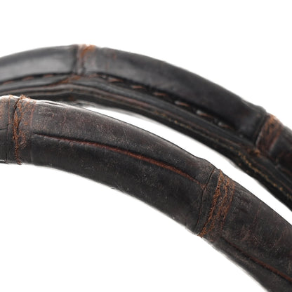 Hermes Matte Porosus Crocodile Birkin 30 Havane 20 of 21