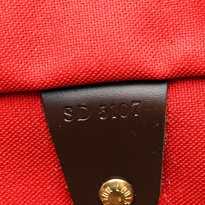 Louis Vuitton Damier Ebene Speedy Bandouliere 30 7 of 10