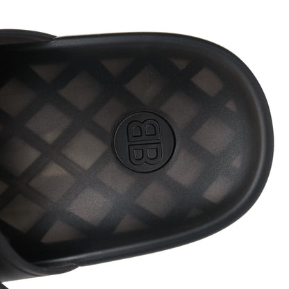 Balenciaga Technical Polyurethane Mallorca 80 Sandals 40 Black 7 of 9
