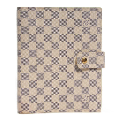Louis Vuitton Damier Azur Large Ring Agenda Cover 1 of 7