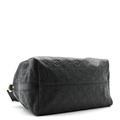 Louis Vuitton Empreinte Monogram Speedy Soft 30 Black 4 of 11
