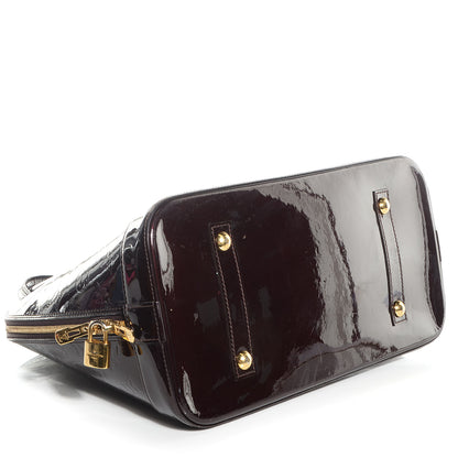 Louis Vuitton Vernis Alma GM Amarante 4 of 7