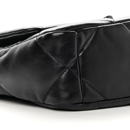 Chanel Lambskin Quilted Medium Chanel 19 Flap So Black 9 of 12