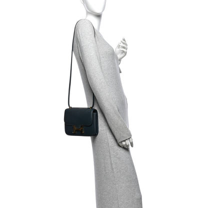 Hermes Veau Monsieur Constance 18 Vert Rousseau 2 of 11