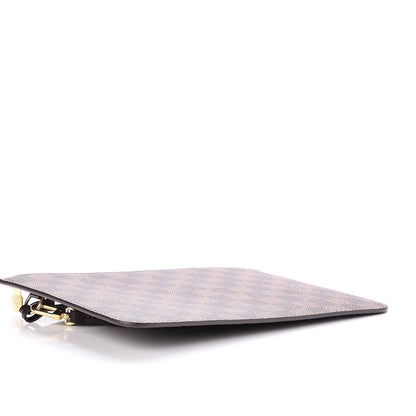 Louis Vuitton Damier Ebene Neverfull MM GM Pochette Rose Ballerine 4 of 8