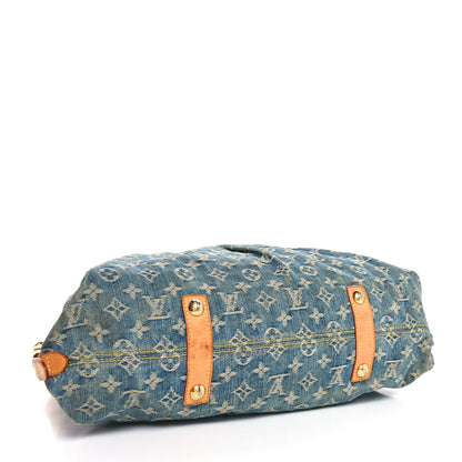 Louis Vuitton Denim Neo Cabby GM Blue 4 of 11
