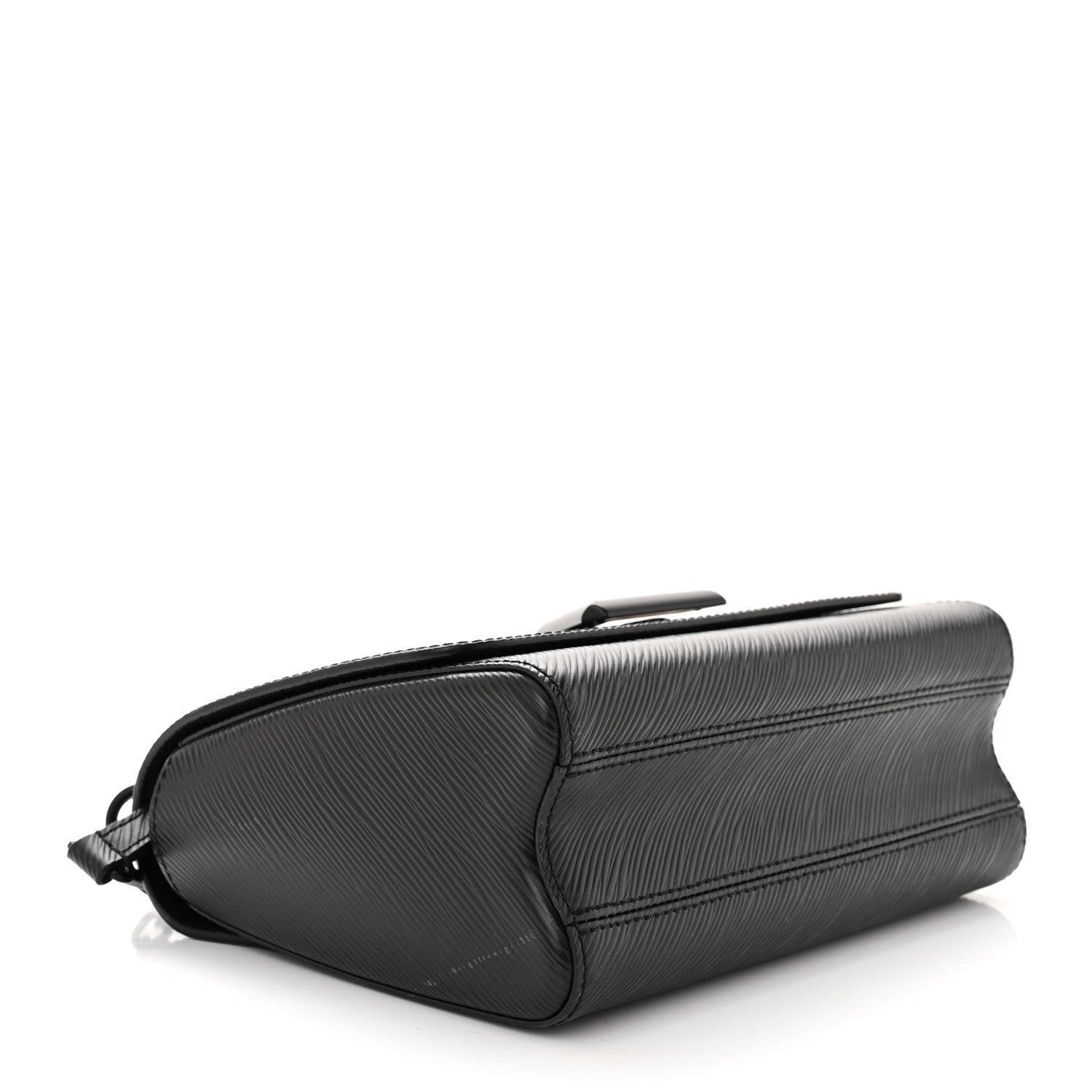 Louis Vuitton Epi Twist Shoulder Bag MM Matte Black 4 of 14