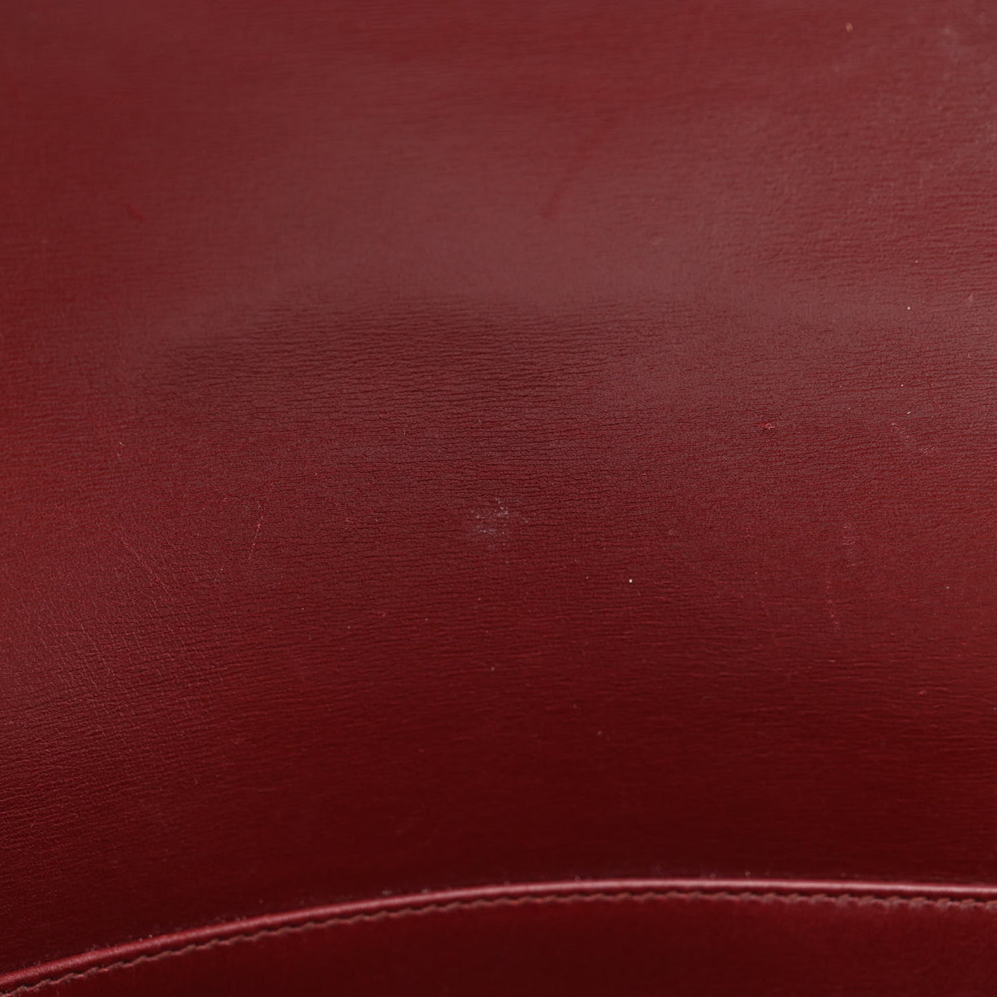 Vitello Palmellato Lux Small Arli Flap Shoulder Bag Vintage Bordeaux