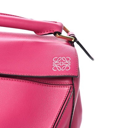 Loewe Calfskin Medium Puzzle Bag Fuchsia 9 of 9