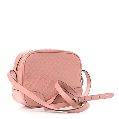 Gucci Soft Microguccissima Mini Bree Messenger Bag Soft Pink 3 of 11