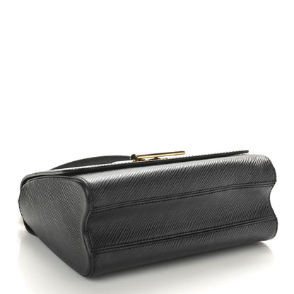 Louis Vuitton Epi Twist Shoulder Bag MM Black 4 of 9