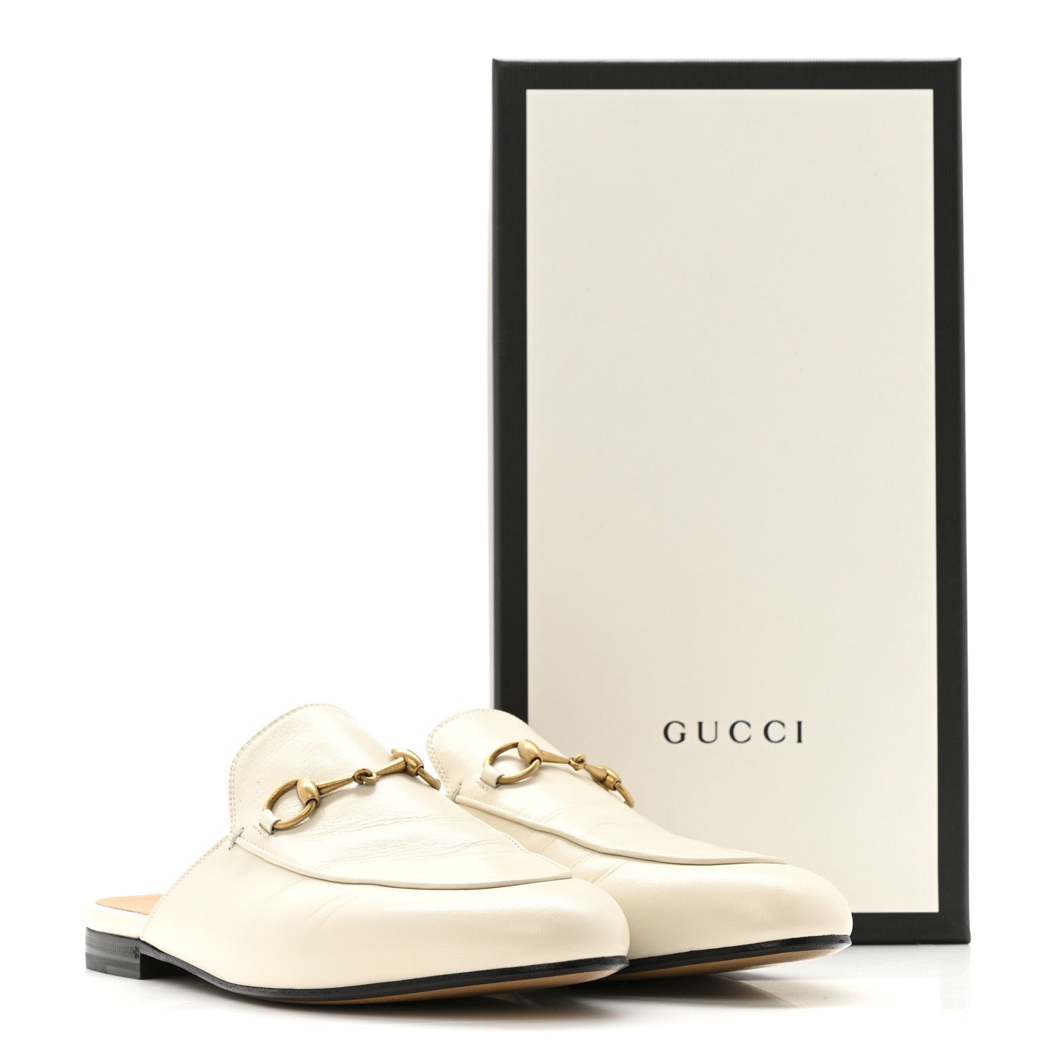 Gucci Malaga Kid Womens Princetown Slippers 39.5 Mystic White 12 of 12