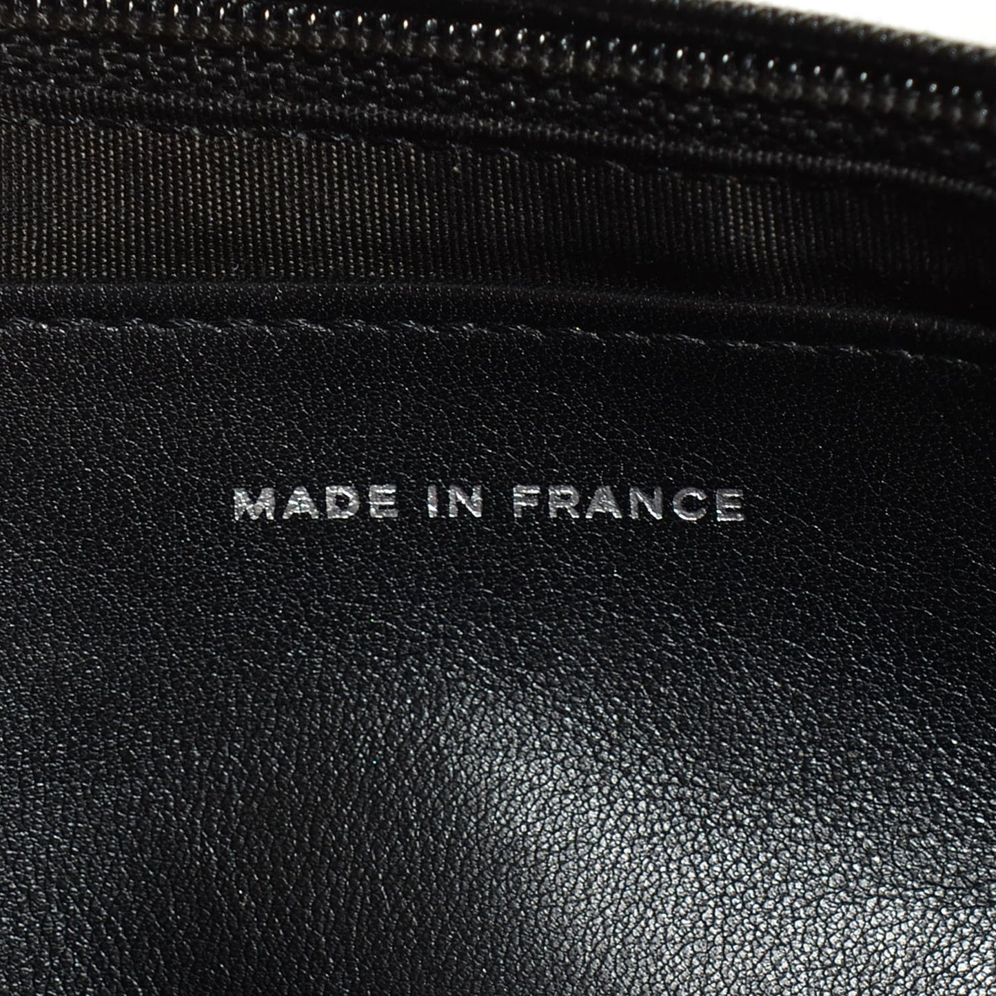 Caviar Half Moon Wallet On Chain WOC Black