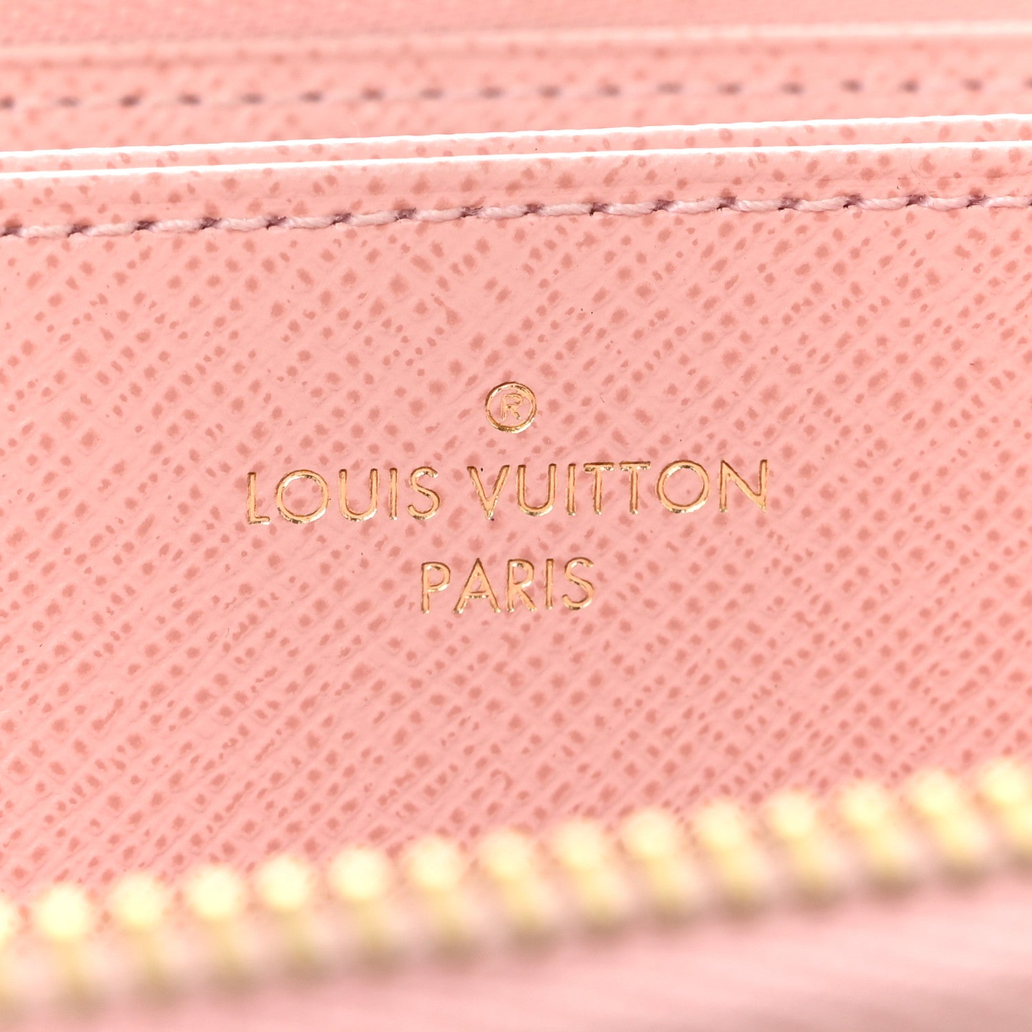 Louis Vuitton Damier Azur Zippy Wallet Rose Ballerine 6 of 6