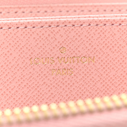 Louis Vuitton Damier Azur Zippy Wallet Rose Ballerine 6 of 6