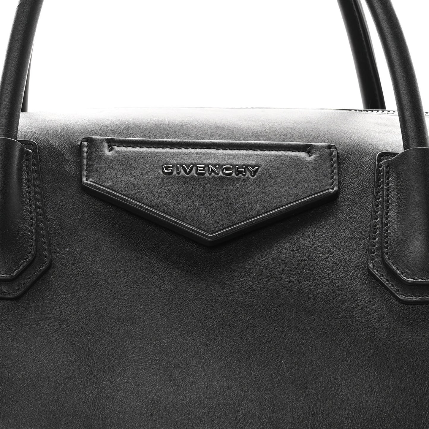 Smooth Calfskin Large Soft Antigona Black