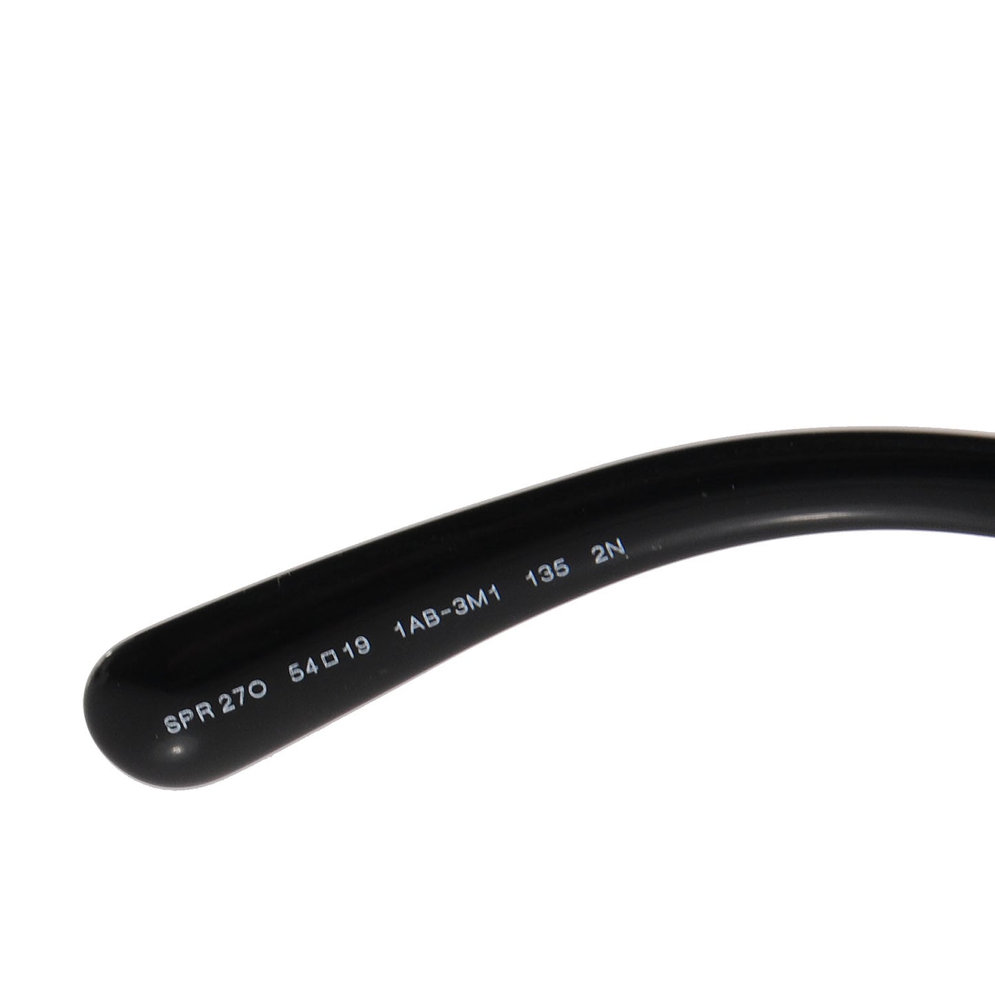 Acetate Baroque Sunglasses SPR 27O Black