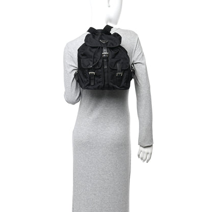 Prada Tessuto Nylon Vela Small Backpack Black 2 of 12