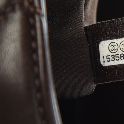 Chanel Lambskin Quilted 3 Large Flap Brown 7 of 8