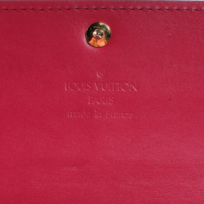 Louis Vuitton Vernis Sarah Wallet Rose Indien 6 of 8