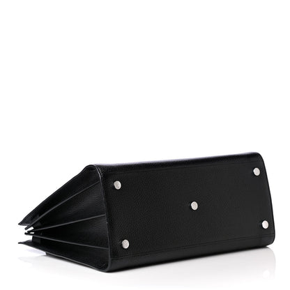 Saint Laurent Grained Calfskin Large Sac De Jour Carryall Black 7 of 9