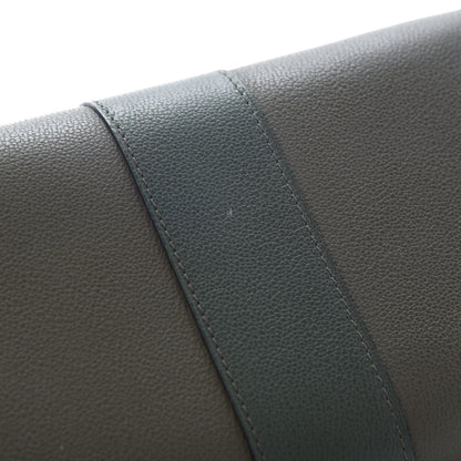 Delvaux Brillant Wallet on Chain Kaki 8 of 8