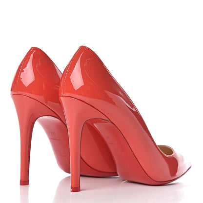 Christian Louboutin Patent Pigalle 100 Pumps 37 Bisou 4 of 8