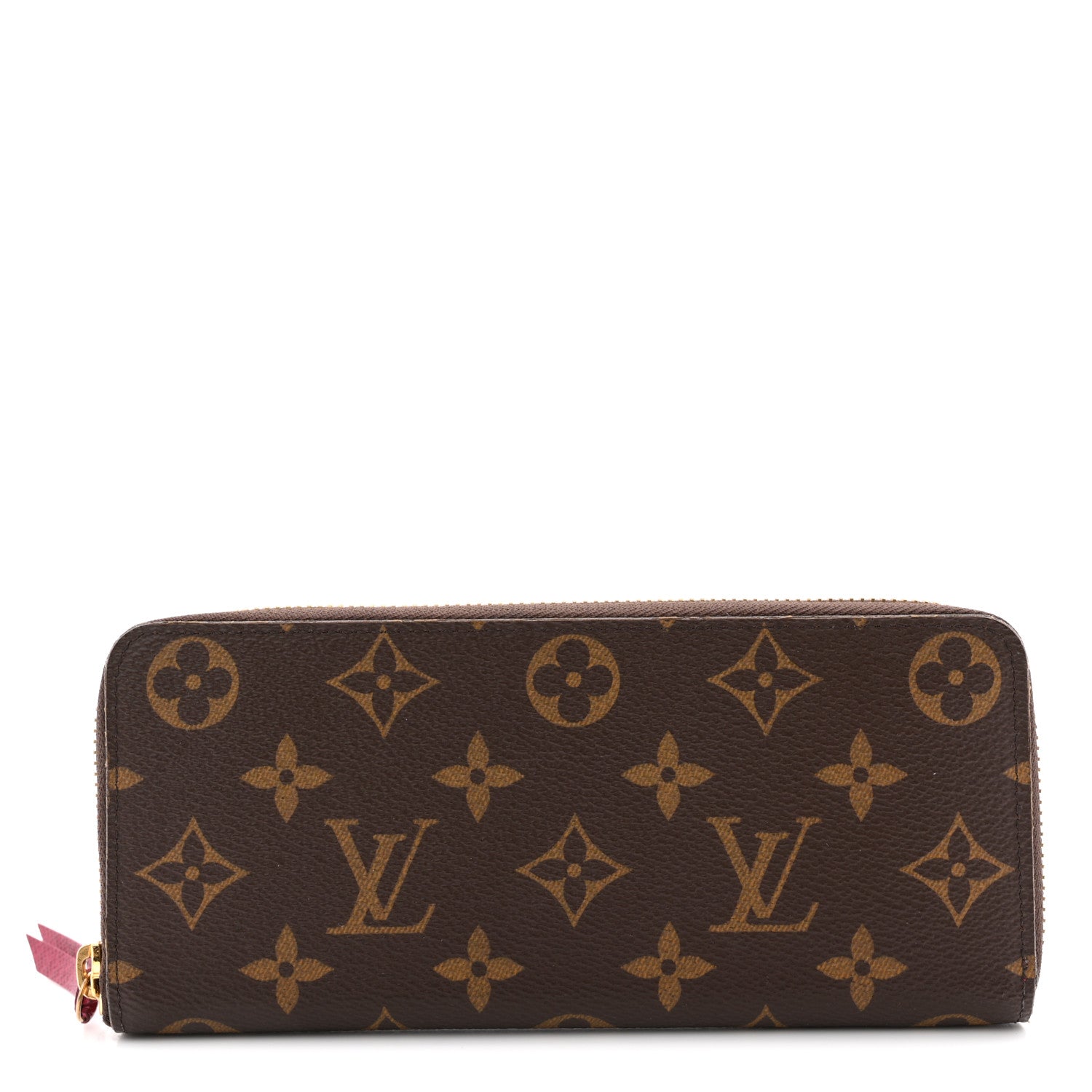 Louis Vuitton Monogram Clemence Wallet Fuchsia 1 of 8