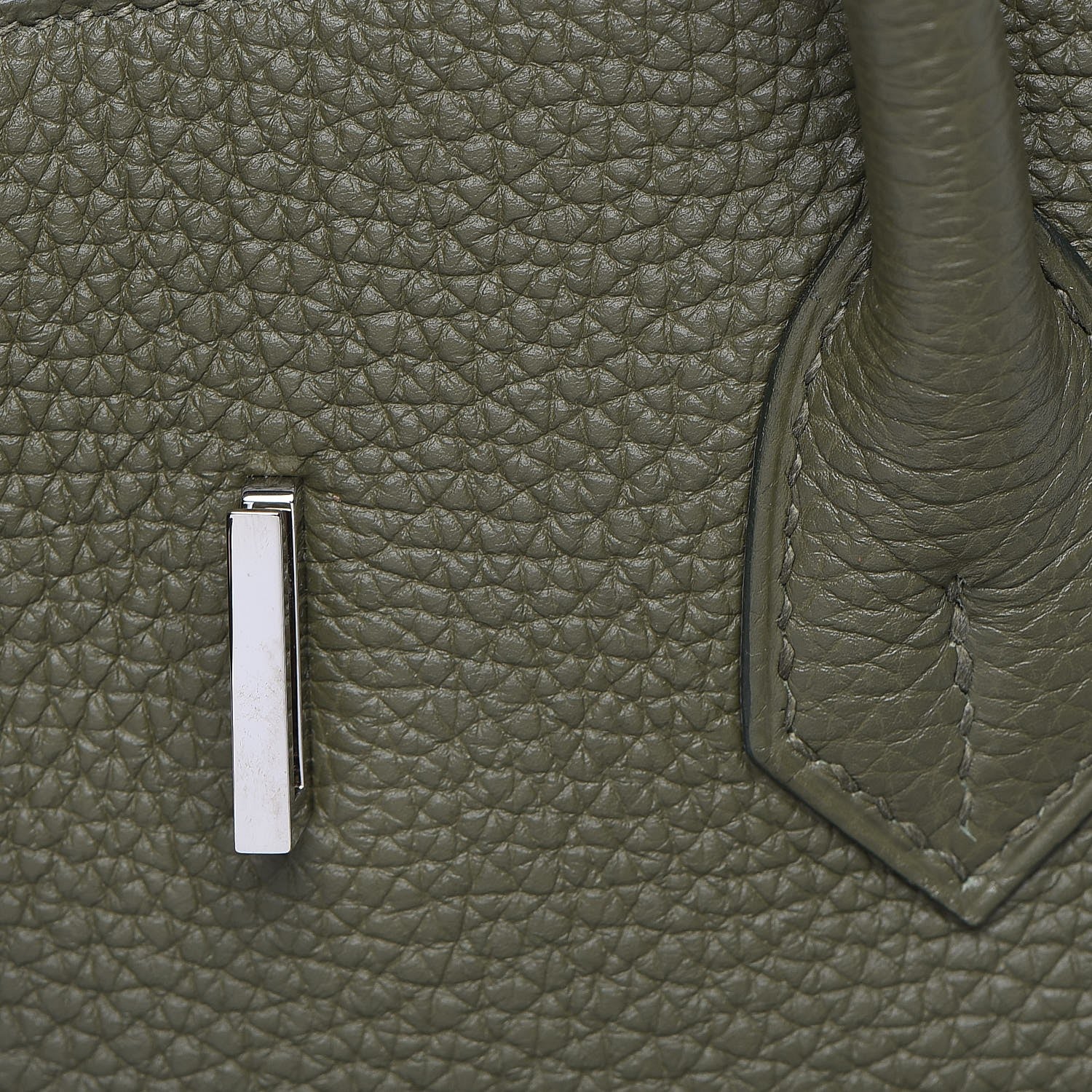 Hermes Togo Birkin 35 Vert Olive 26 of 32