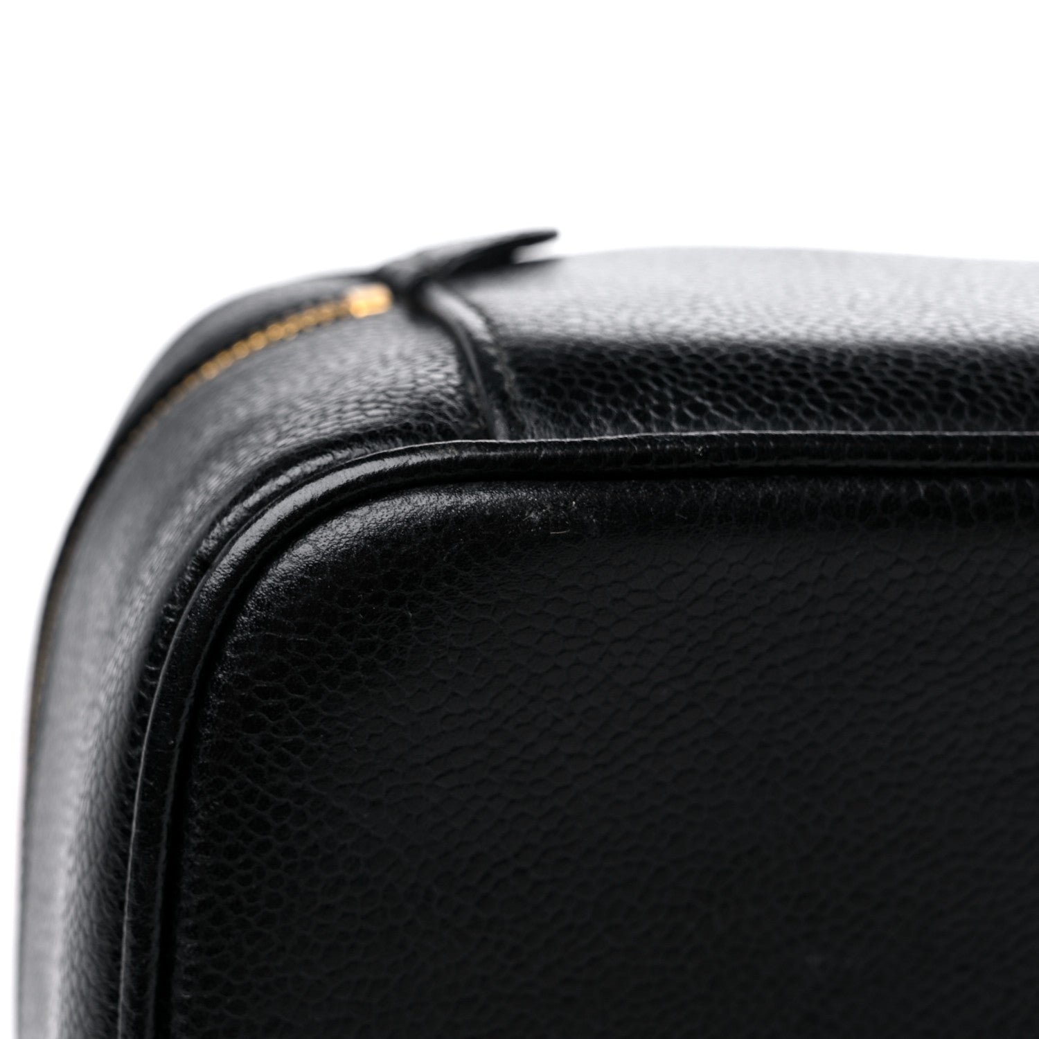 Chanel Caviar Vanity Cosmetic Case Black 12 of 15