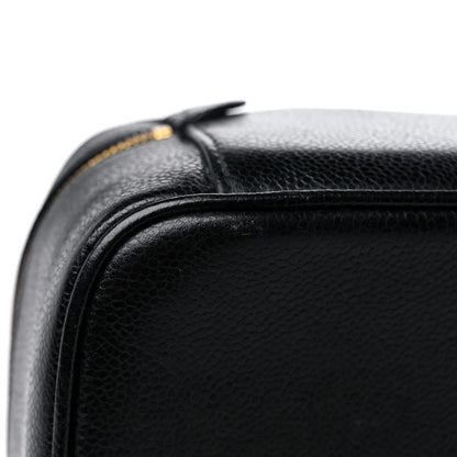 Chanel Caviar Vanity Cosmetic Case Black 12 of 15