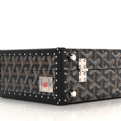Goyard Goyardine Grand Hotel Trunk Bag Black 8 of 10