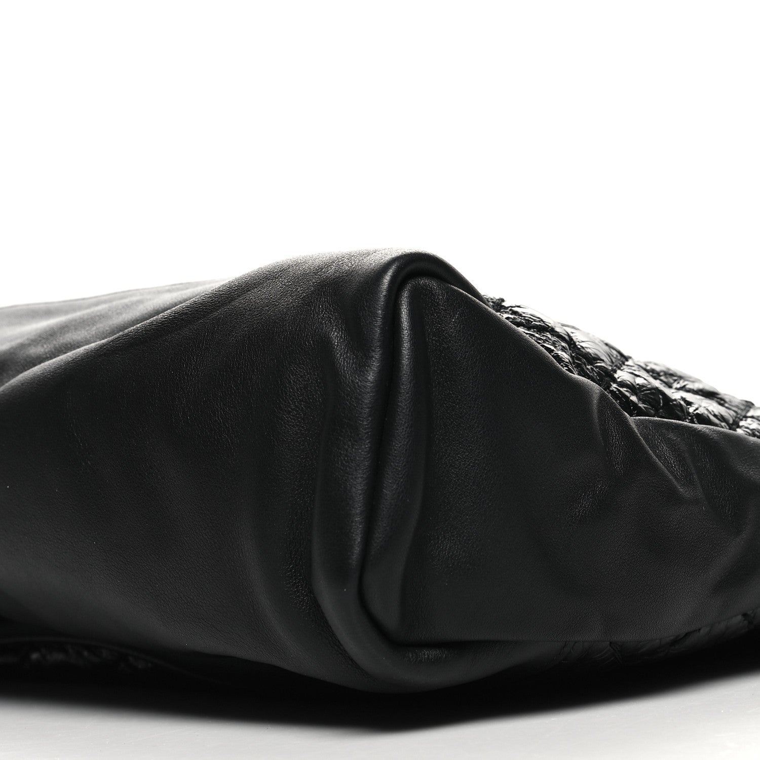 Chanel Crumpled Calfskin Quilted 31 Large Shopping Bag Black 10 of 10