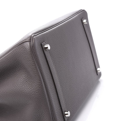 Hermes Togo Birkin 35 Etain 9 of 32
