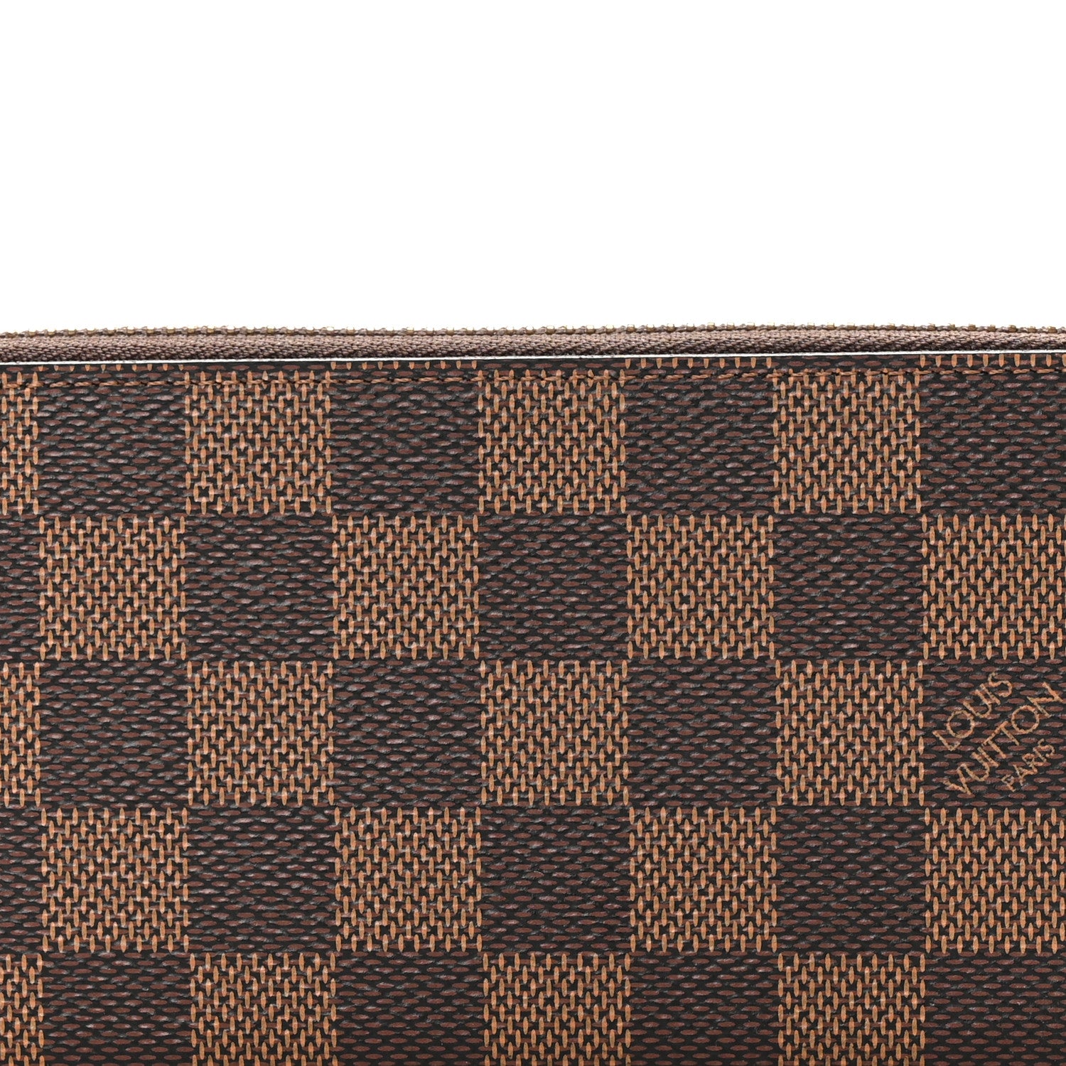 Louis Vuitton Damier Ebene Clemence Wallet Cherry 9 of 11