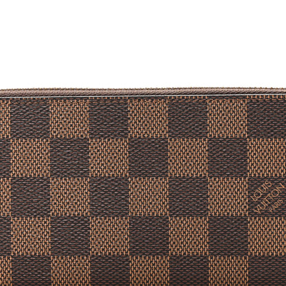 Louis Vuitton Damier Ebene Clemence Wallet Cherry 9 of 11