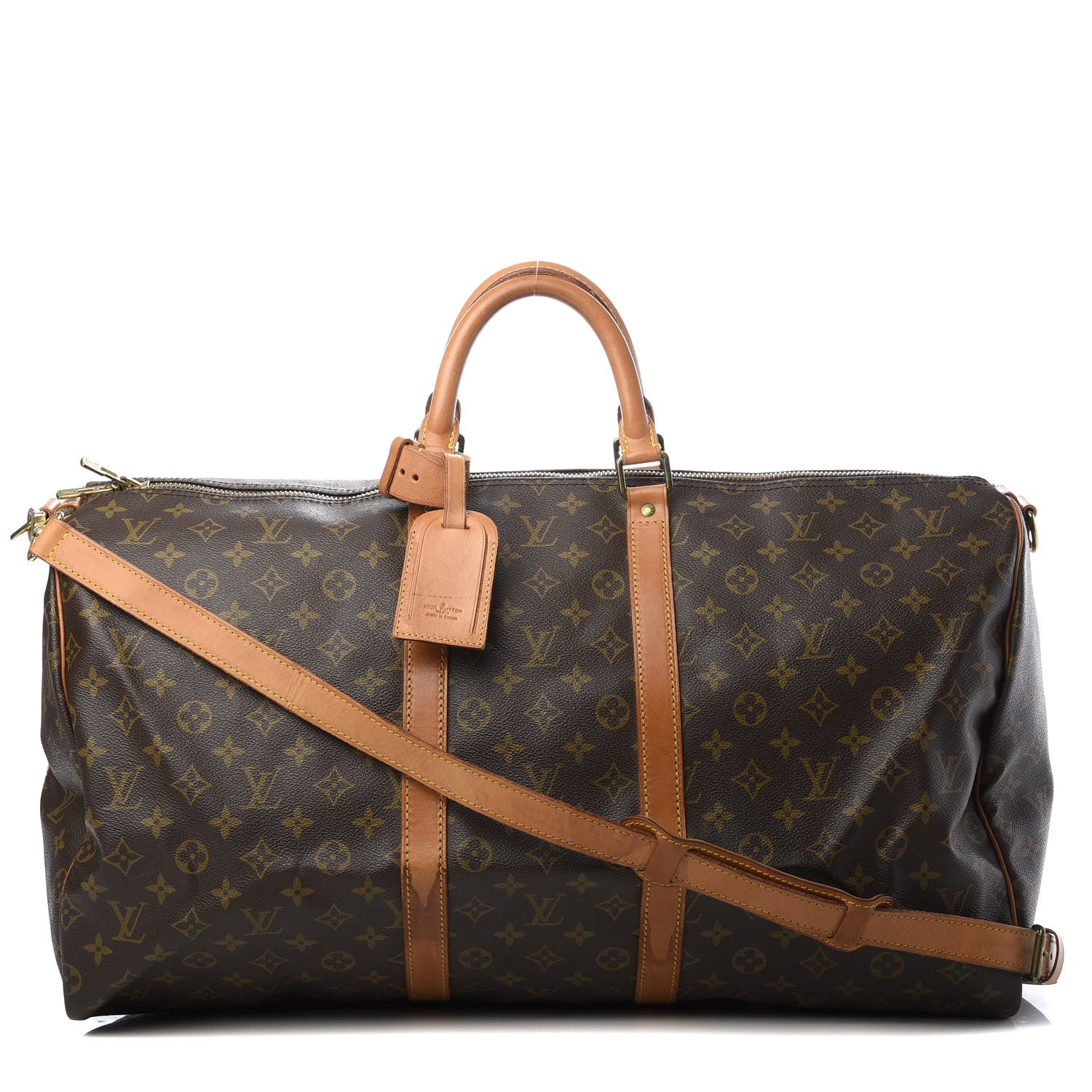 Louis Vuitton Monogram Keepall Bandouliere 55 1 of 22