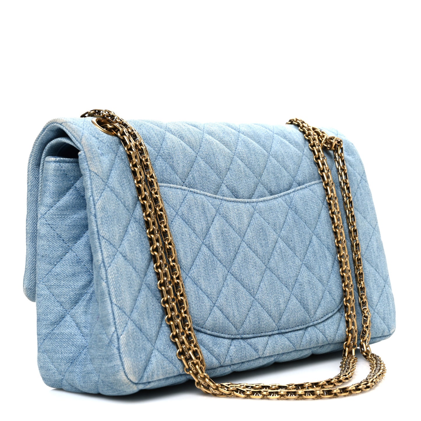 Denim Quilted 2.55 Reissue 226 Flap Light Blue