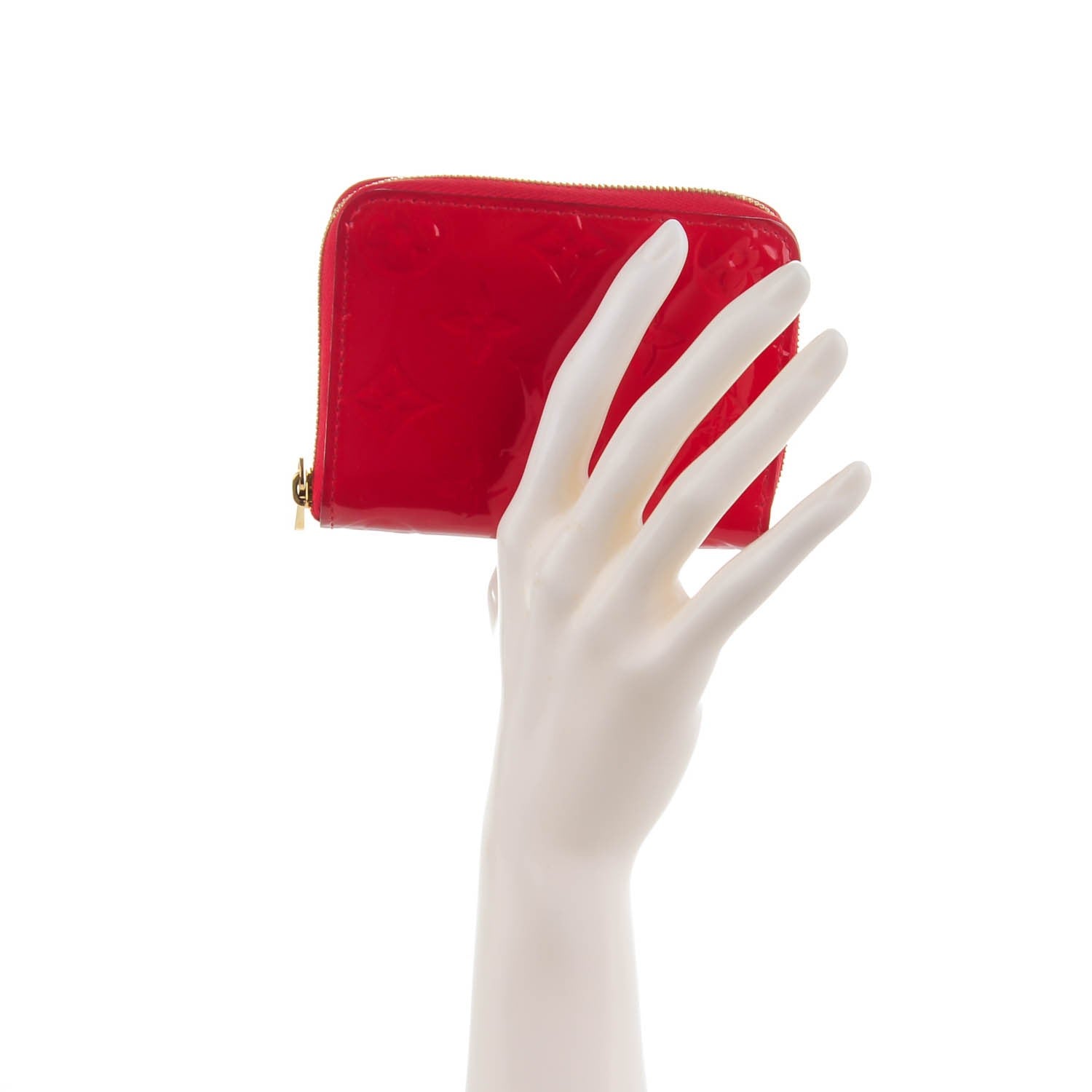Louis Vuitton Vernis Zippy Coin Purse Cherry 2 of 7