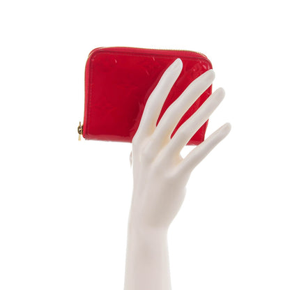 Louis Vuitton Vernis Zippy Coin Purse Cherry 2 of 7