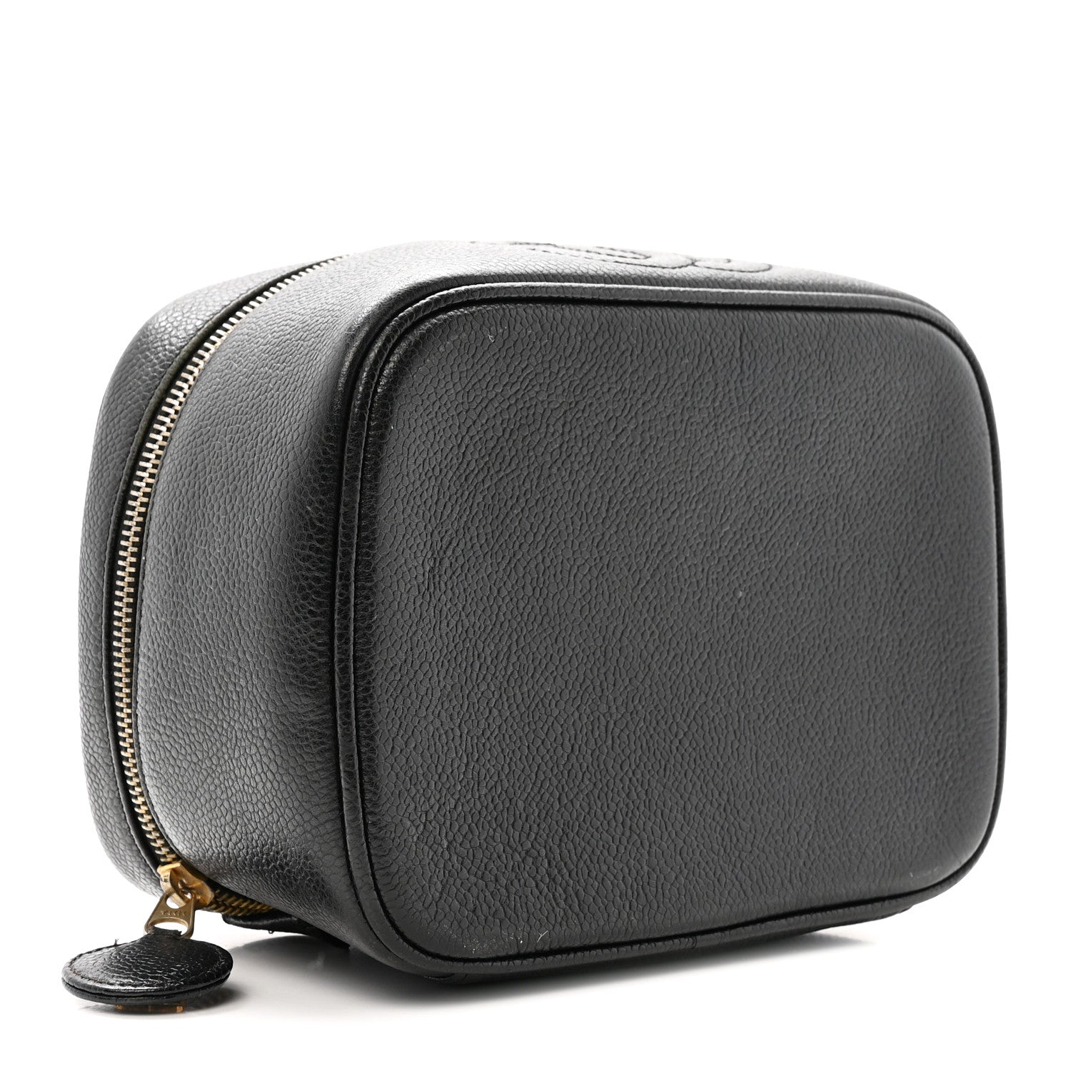 Chanel Caviar Vanity Cosmetic Case Black 4 of 9
