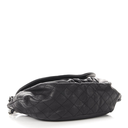 Chanel Caviar Half Moon Large Flap Black 4 of 10