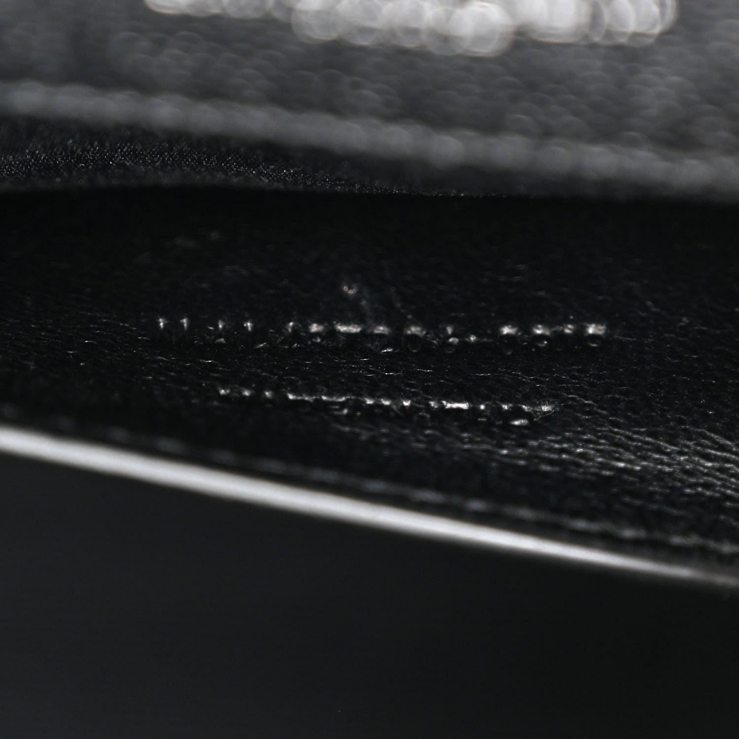 Saint Laurent Grain De Poudre Textured Mixed Matelasse Triquilt Medium Monogram Satchel Black 7 of 11
