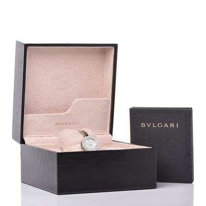 Bulgari Stainless Steel Diamond Mother of Pearl 22mm B.Zero1 Butterfly Quartz Watch 7 of 7
