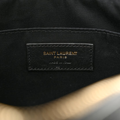 Saint Laurent Calfskin Matelasse Monogram Lou Camera Bag Storm 6 of 11