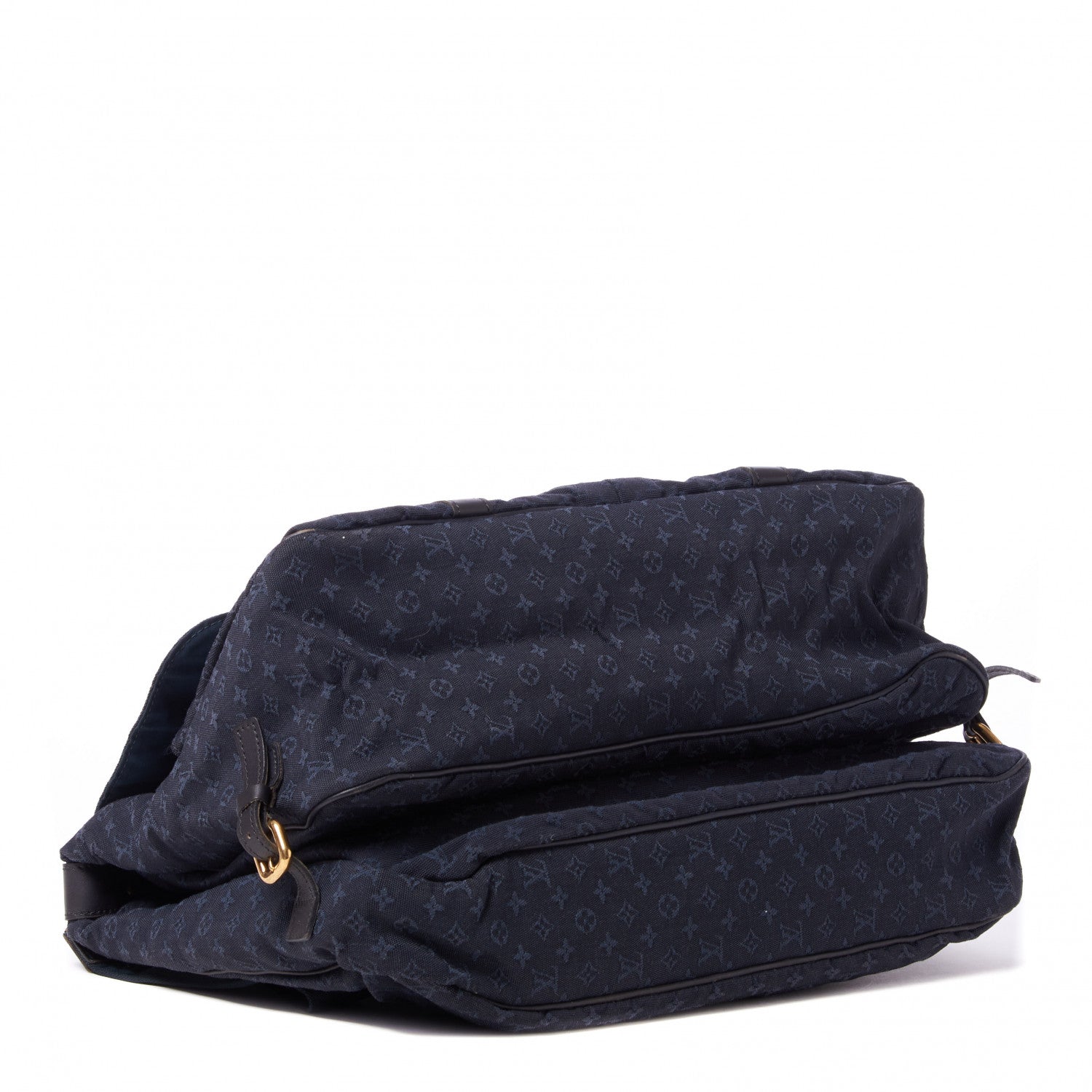 Louis Vuitton Mini Monogram Denise Navy 3 of 8