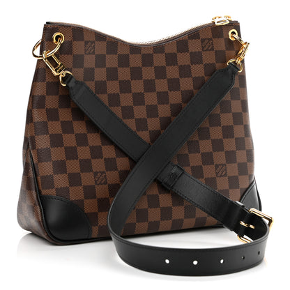 Louis Vuitton Damier Ebene Odeon MM Black 3 of 9