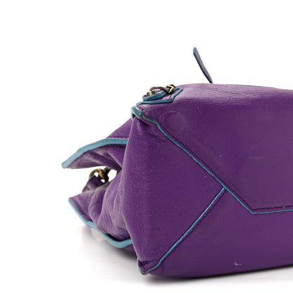 Balenciaga Calfskin Papier Mini A4 Purple 8 of 9