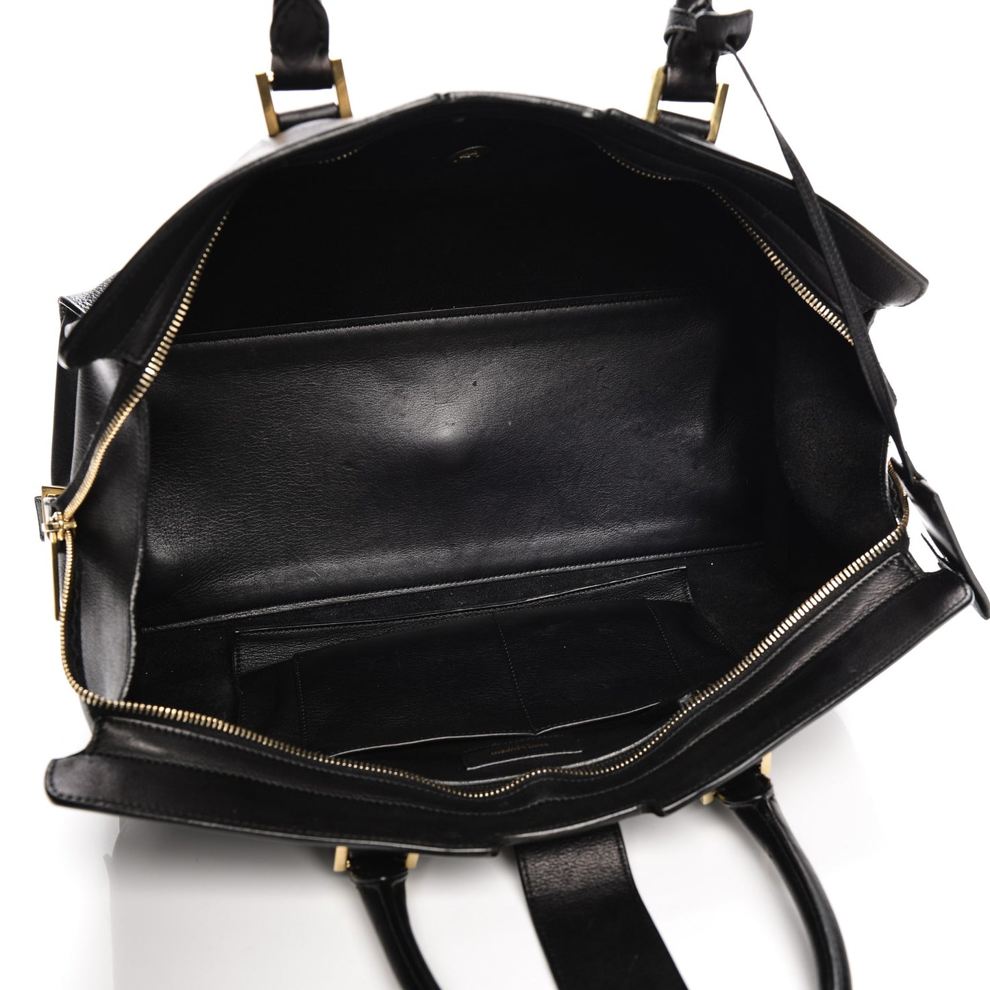 Calfskin Medium Classic Y Cabas Black